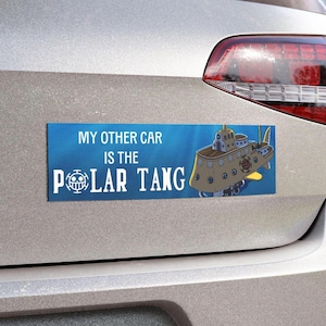 My Other Car is- | Yellow Submarine Pirate Anime Car Magnet
