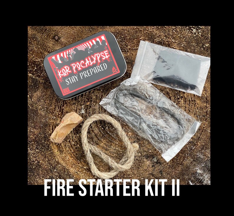 Emergency Fire Starter Kit II Etsy