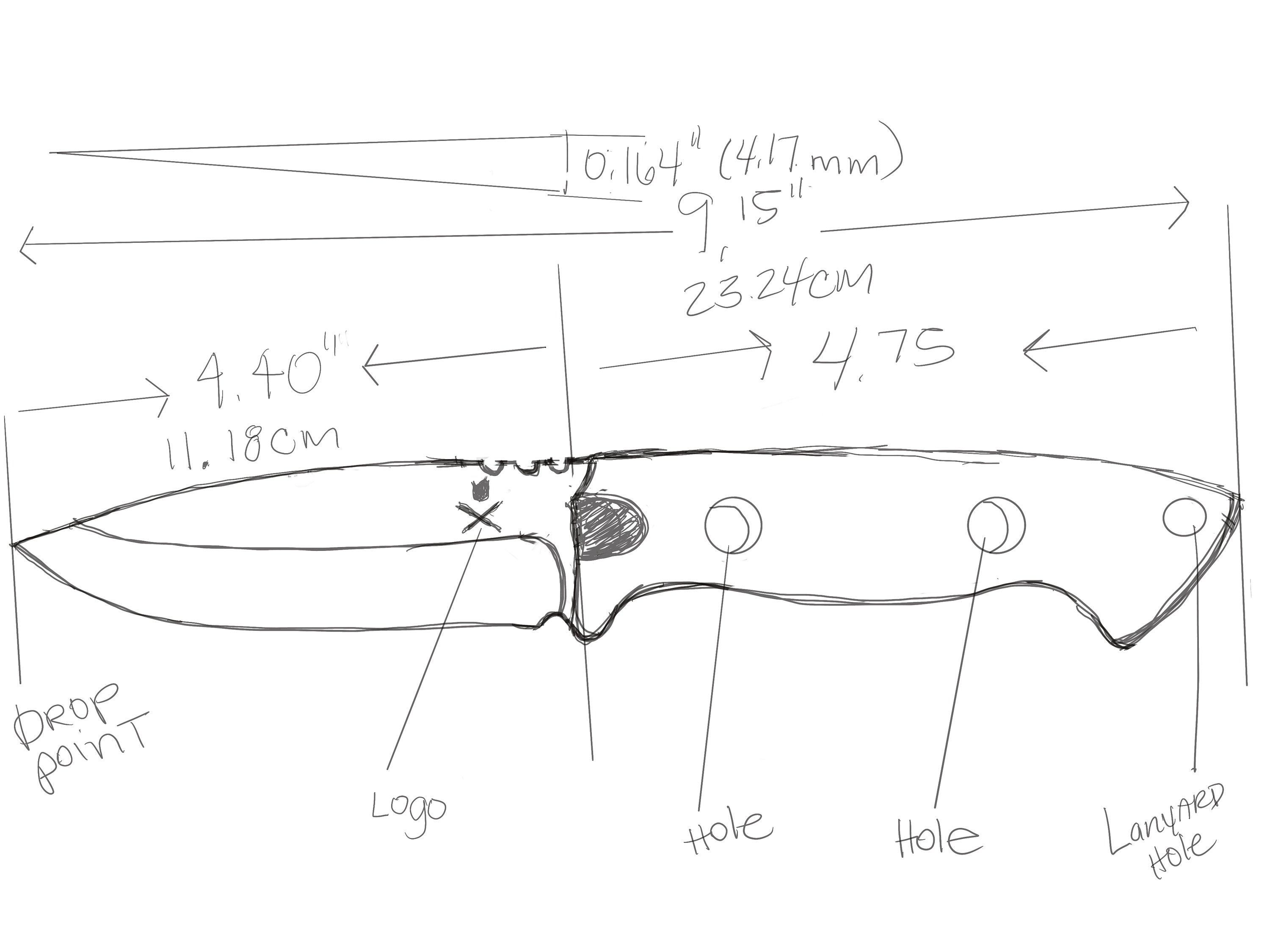 Reaper Bushcraft Knife Etsy