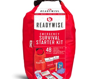 Ready Wise Emergency Survival Starter Kit 48 Pieces