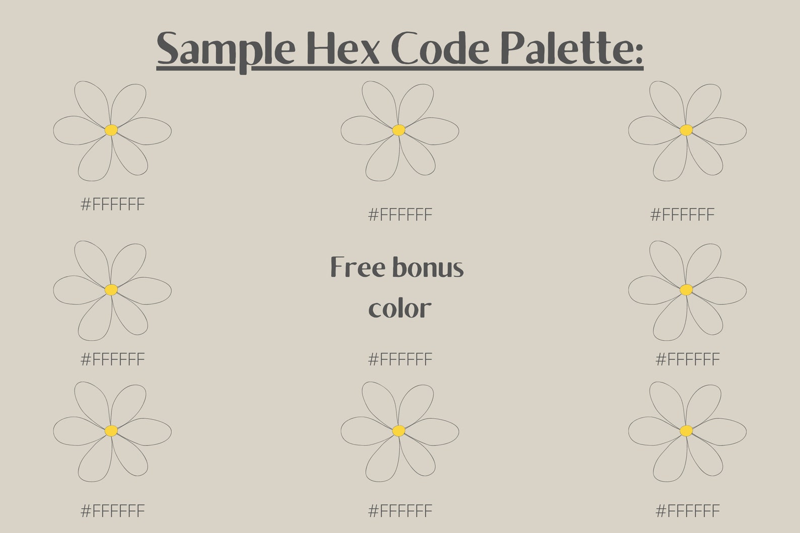 Neon Spring Color Palette Download Procreate Hex Code - Etsy