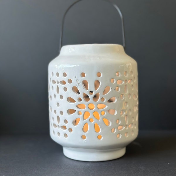 Ceramic Lantern Etsy