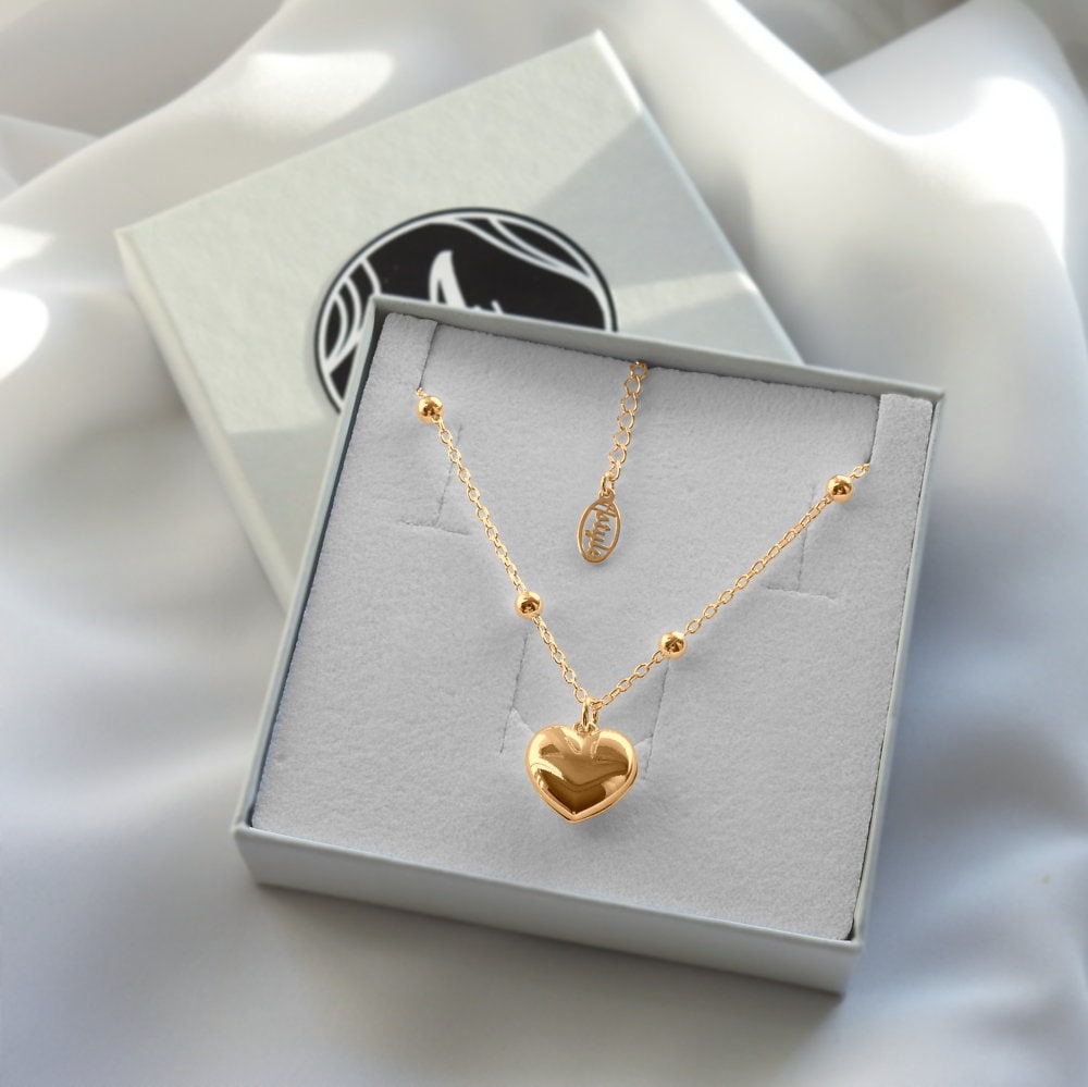 ★ROSEMONT★ Silver Heart Necklace RC24B29E Heart Necklace with Diamonds Sterling Silver | Kay Outlet