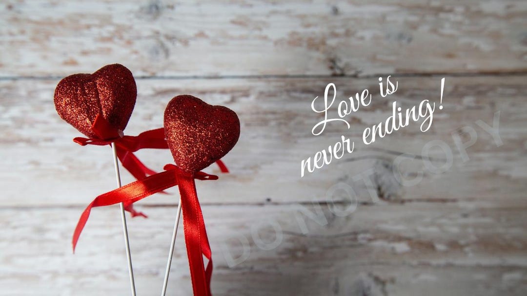 Zoom Virtual Background | Valentine's Day Background | Backdrop ...