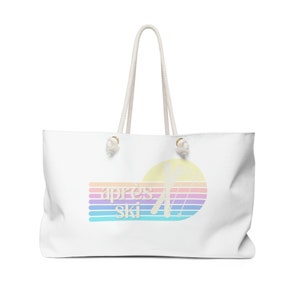 Retro Apres Ski - Ski Bag - Travel Bag - Colorful Retro - Weekender Bag