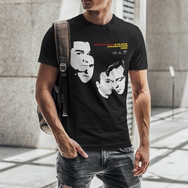 Depeche Mode 1986 Black Celebration Tour T-Shirt