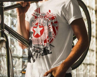 The Clash 1984 Out Of Control T-Shirt Front