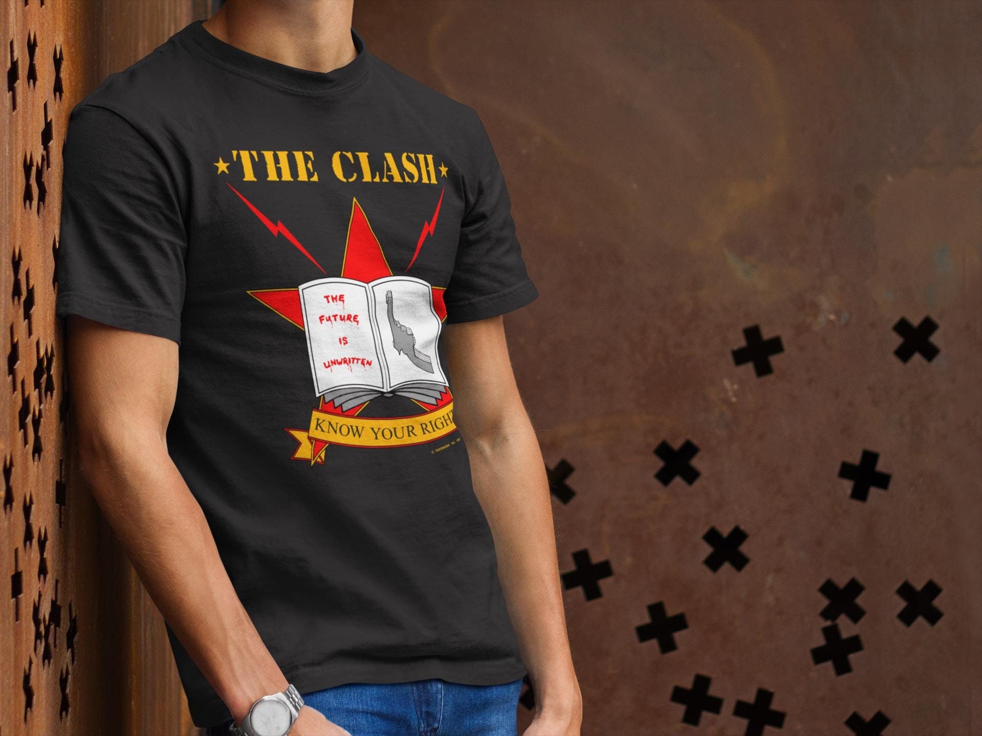 The clash t shirt vintage - Etsy 日本