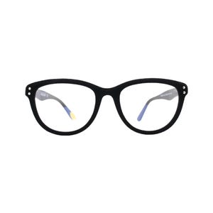 Black Velvet-Rimmed Readers - Blue Light Blocking - Cat Eye Reading Glasses - Vintage Style Eyeglasses - Premium Readers - Hypoallergenic
