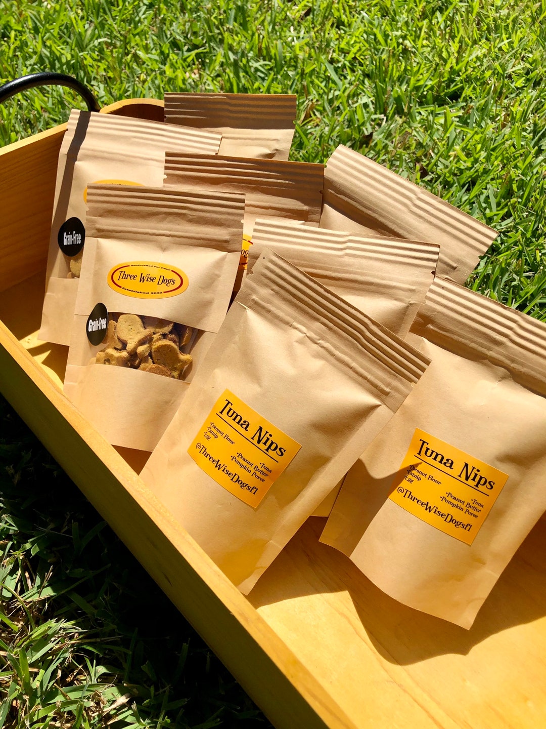 Cat Treats Bulk Pack Tuna and Catnip All Natural Mini Etsy