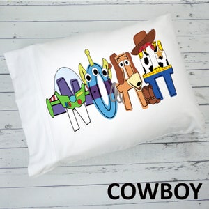 Personalized Cowboy/ Cowgirl Pillow Case