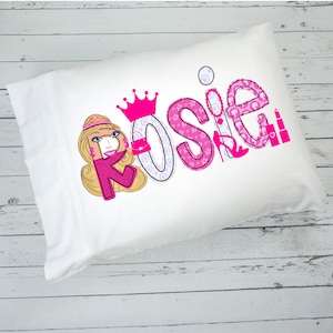 Personalized Doll Pillowcase