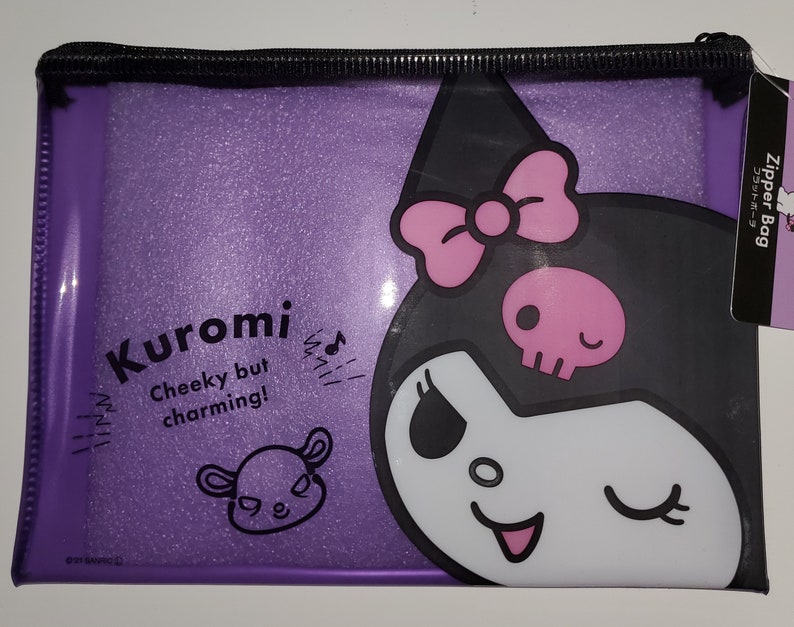 Daiso Kuromi Zipper Bag Etsy