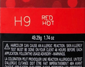 L'Oreal Technique Hicolor Red Hot H9, With Intensifier, 49.3g