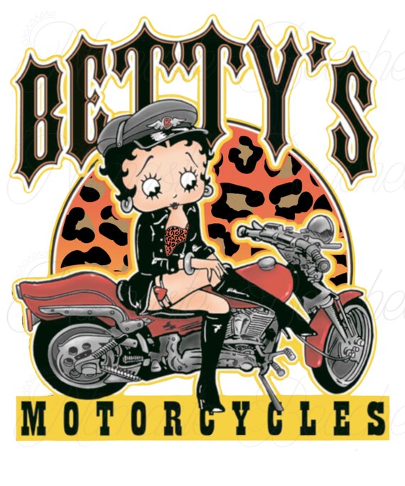 [INDIAN MOTOCYCLE×Betty Boop] 3Gニットジャケット