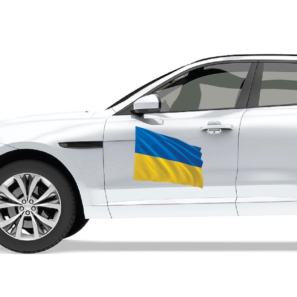UKRAINIAN FLAG VINYL DECAL STICKER CAR WINDOW GLORY TO UKRAINE - Foto 8
