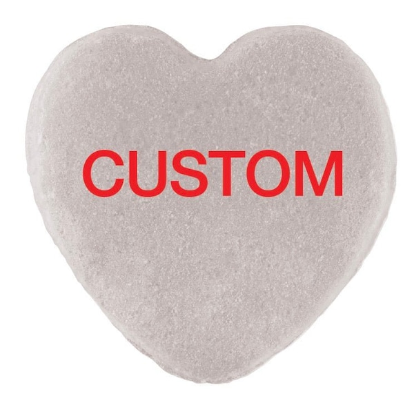 Custom Candy Hearts