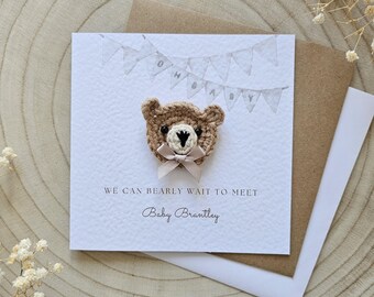 Personalisierte Babypartykarte, Mummy To Be, auf Ihrer Babyparty, neues Baby, Geschenkkarte, Eltern zu sein, Babypartyparty, Junge Mädchen, Neutral 079