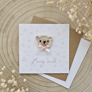 Biglietto di San Valentino personalizzato, anniversario marito moglie, fidanzato fidanzata, per lui lei, fidanzato, regalo di lusso sentimentale Beary Much