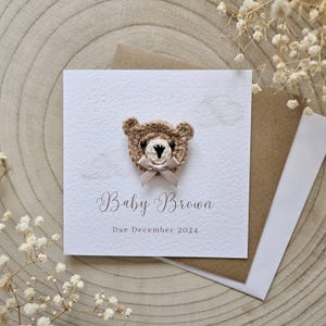 Schwangerschaftsankündigungskarte, Ihre offizielle Werbung, von den Eltern zu den Großeltern, Baby Reveal, Großeltern zu sein, neutrale Babykarte 073