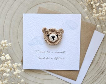 Personalised Baby Loss Card, Miscarriage Card, Sympathy Card, Baby Loss, Stillbirth, Thinking of You Card, Keepsake Baby Loss Card,Sorry 080