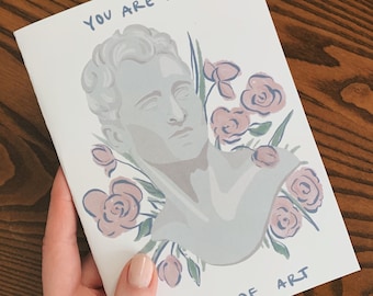 You Are a Work of Art - Printable Card