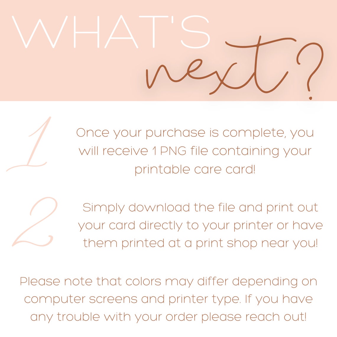 Printable Black & White 5x4 Car Freshie Care Card I Car Freshie Safety