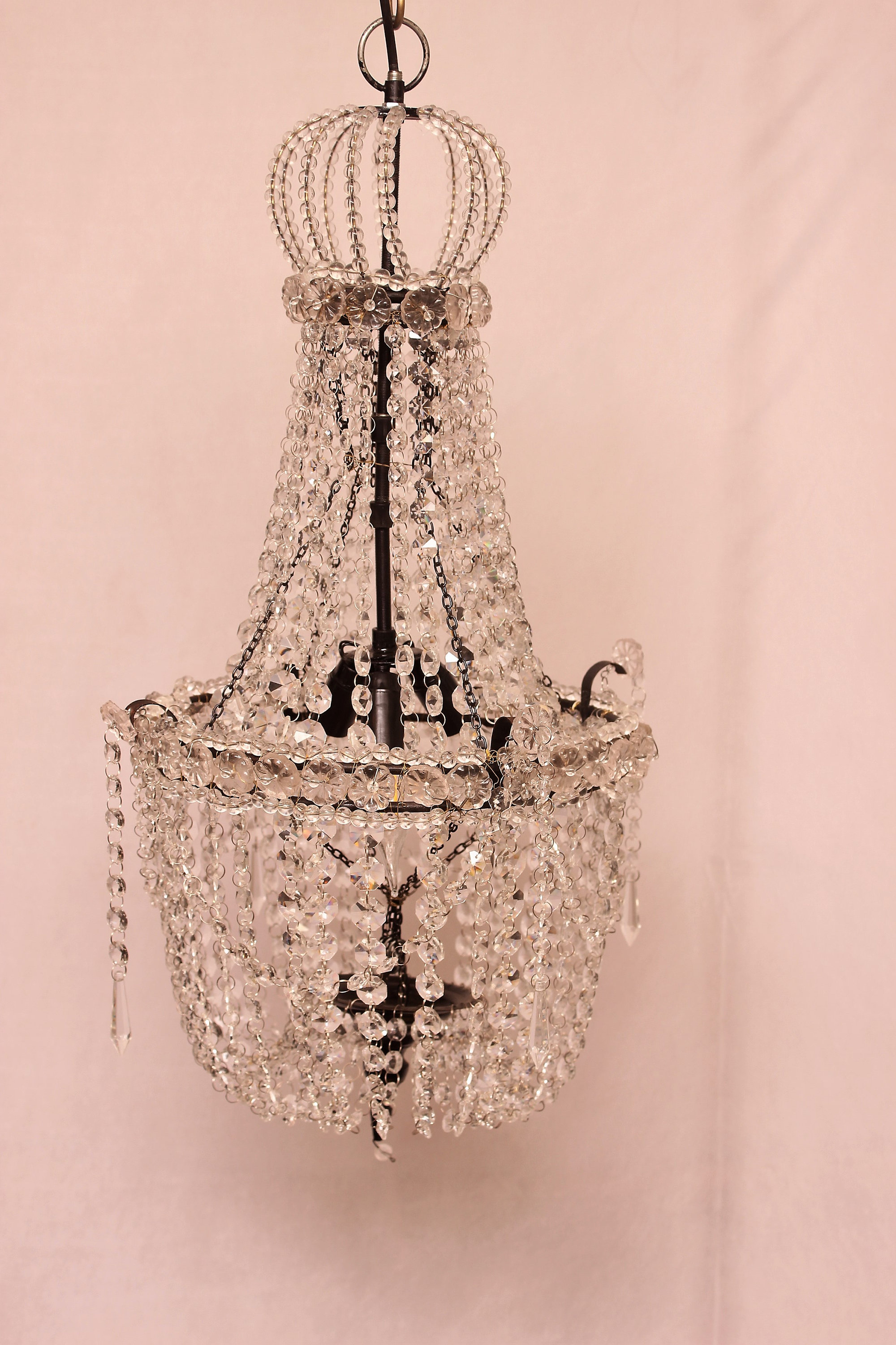 Modern farmhouse crystal chandelier deals