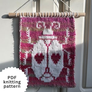 Liefdesbeestje | Dubbel breipatroon pdf