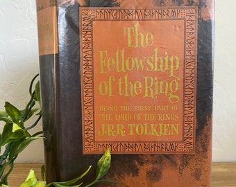 The Fellowship of the Ring by Tolkien Second Edition 1965 Rare Collectible Hardcover Book