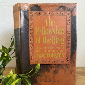 The Fellowship of the Ring by Tolkien Second Edition 1965 Rare Collectible Hardcover Book