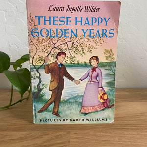 Diese fröhlichen goldenen Jahre von Wilder Little House Vintage 1970er Jahre Sammlerbuch