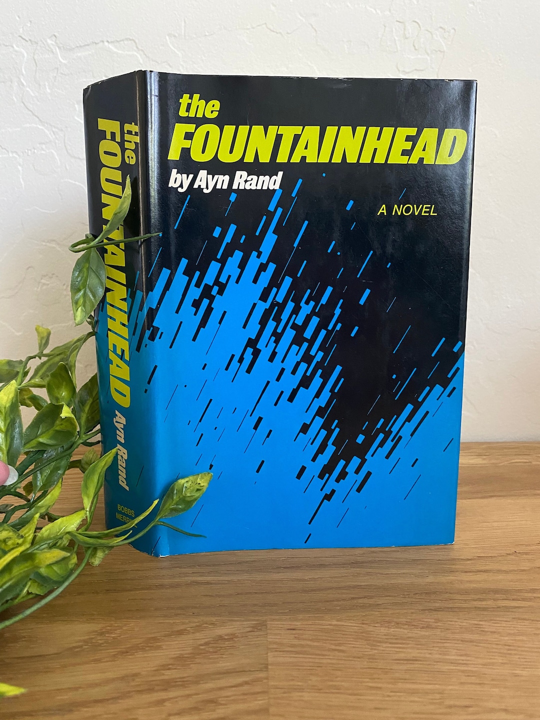 The Fountainhead by Ayn Rand Vintage Hardcover Book Club Edition 1950s