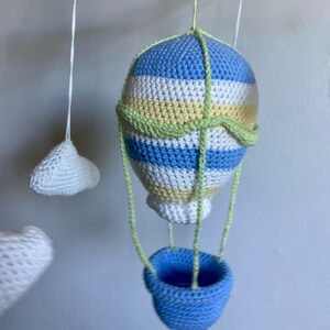 Baby mobile - hot air balloon