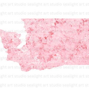 Arte de clipe de Washington | Download instantâneo de arquivos PNG SVG | Sublimação para camisetas, copos e arte de parede | Arte abstrata rosa vermelha branca brilhante