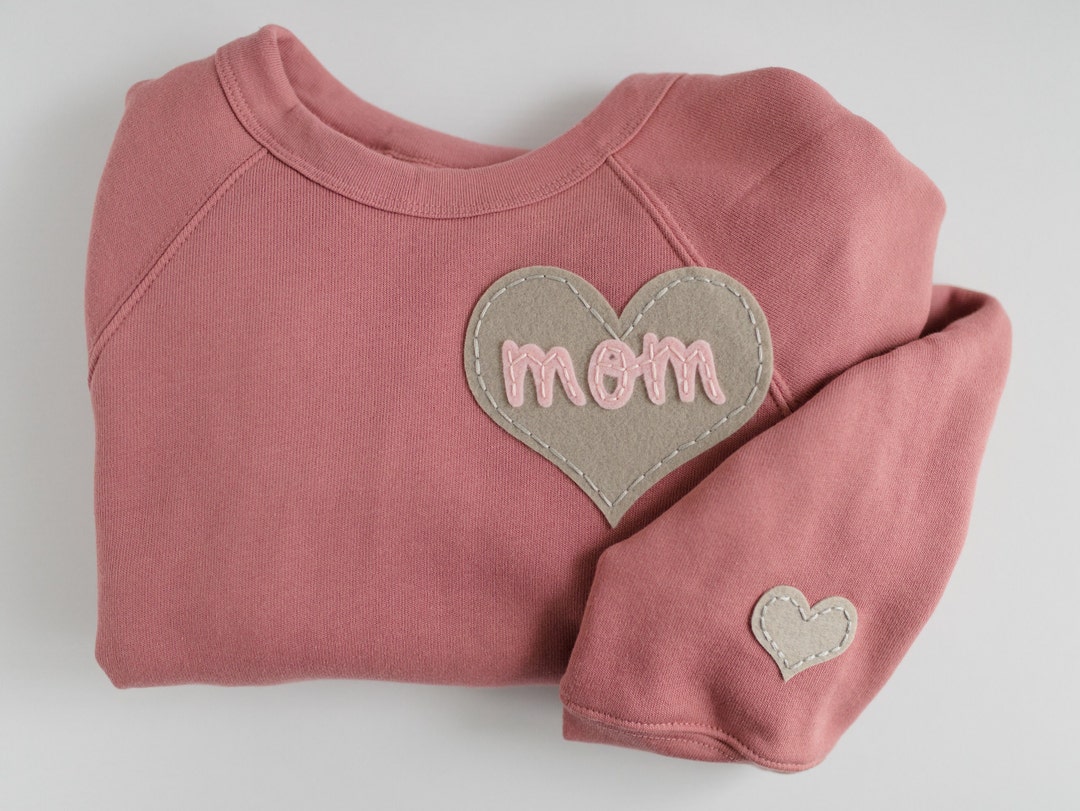 Mom Heart - Personalized Custom Sweatshirt