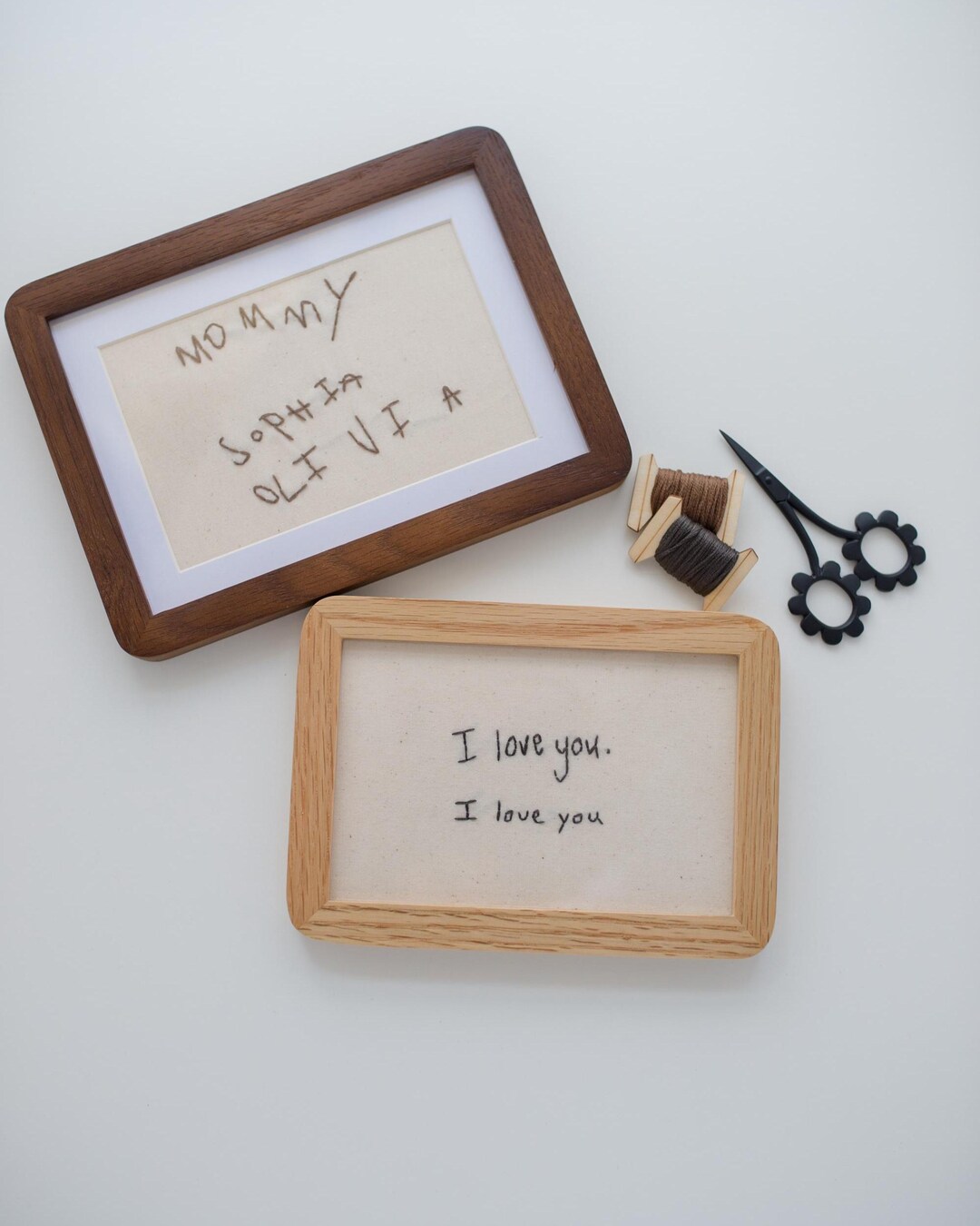 Custom Hand-embroidered Handwritten Notes | Personalized Handwriting ...