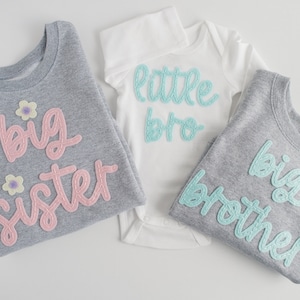 Big Sister Embroidered T-Shirt main image 1