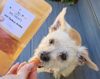 Dehydrated Turkey Jerky Dog Treats | All Natural, Grain Free