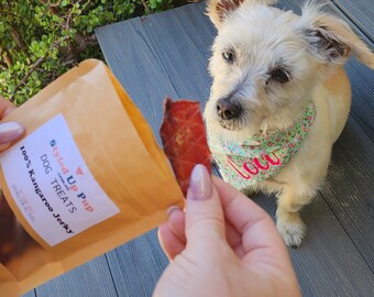 Dehydrated Kangaroo Jerky Dog Treats | All Natural, Grain Free