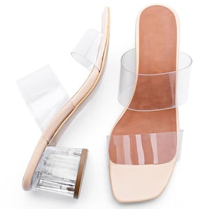 Clear shoes size 12 best sale