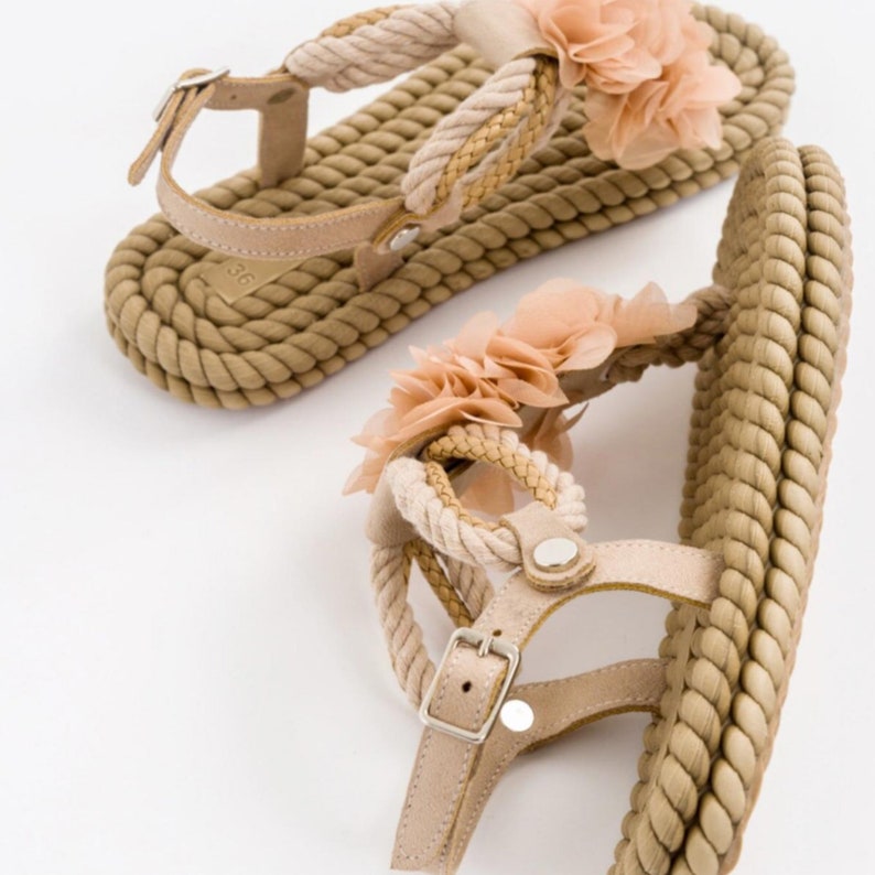 Handmade Rope Sandal Women, Huarache Sandal Boho, Barefoot Shoes, Braided Rope Flip Flops, Jesus Boots, Wedding Sandal, Bridal Sandal