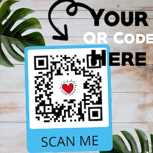 Autocollants/étiquettes QR Code | Toutes les tailles et toutes les formes