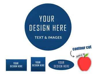 Custom Sticker Labels | Logo | Round, Square, Rectangle