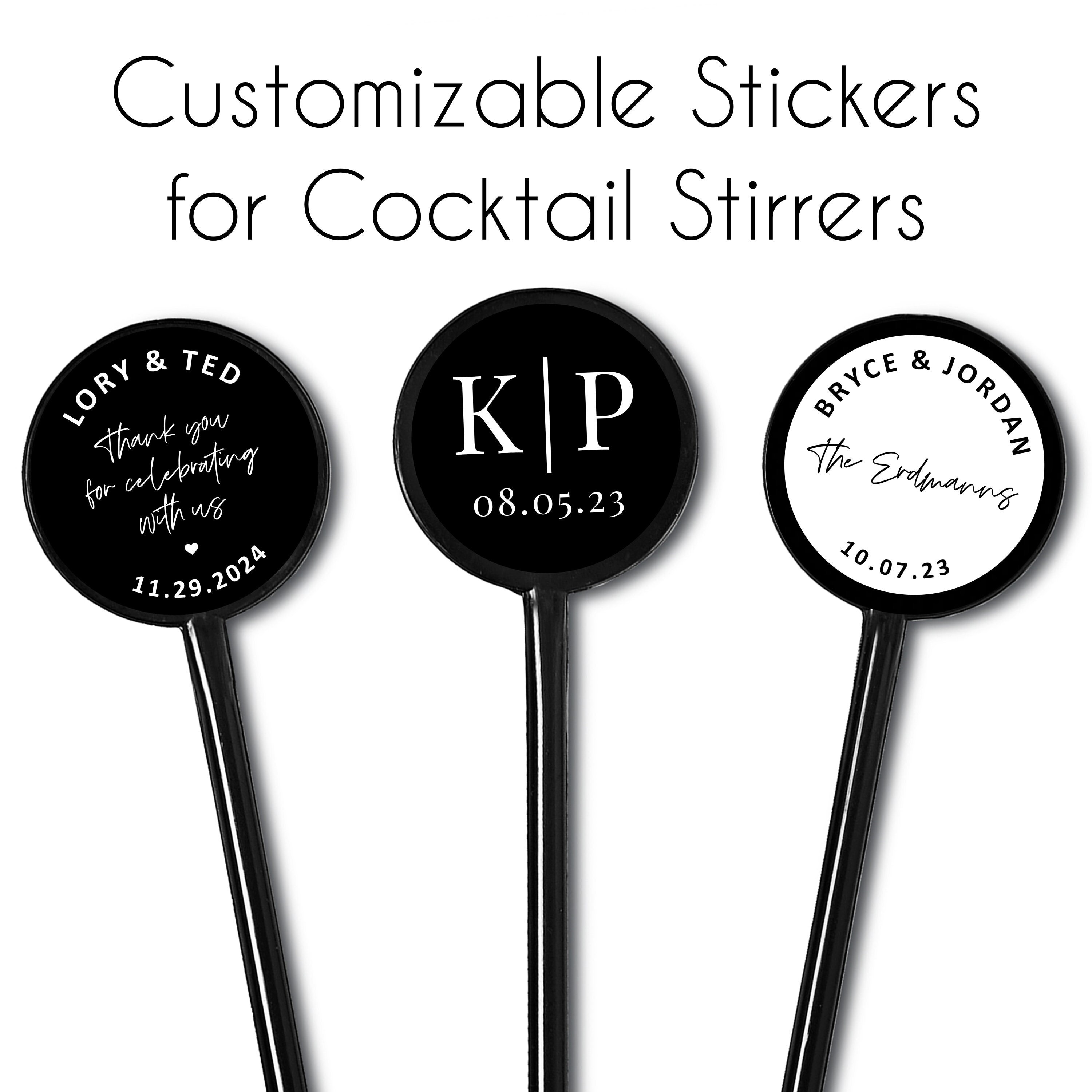 Horseshoe Drink Stirrer / Kentucky Derby Party / Western Party / Set of 25  / Cocktail Stir Stick / Coffee Stir Stick