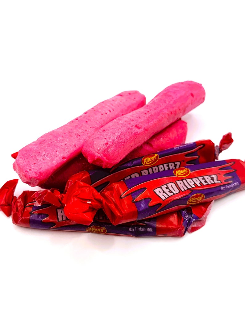 Freeze Dried Allens® Red Rippers Freeze Dried Lollies Etsy Australia