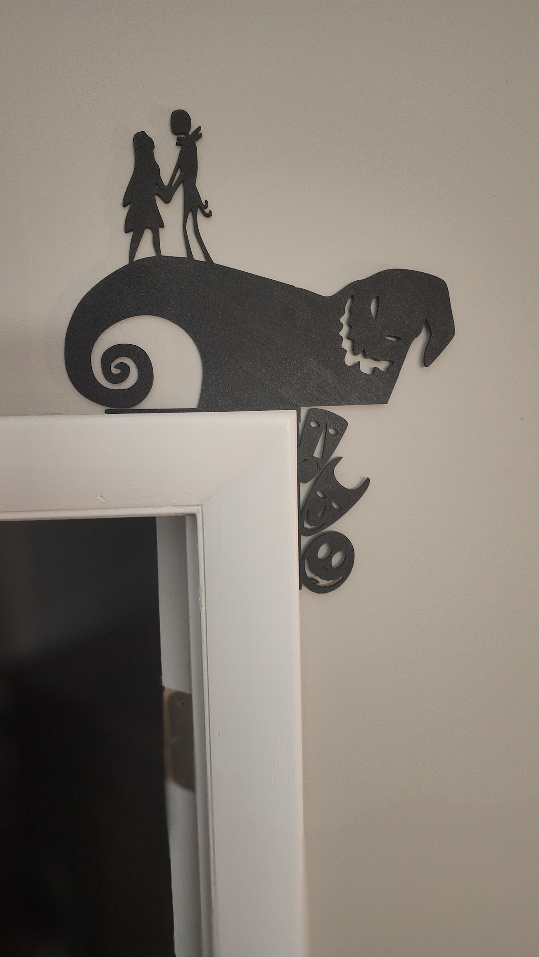 Nightmare Before Christmas Door Decor Etsy