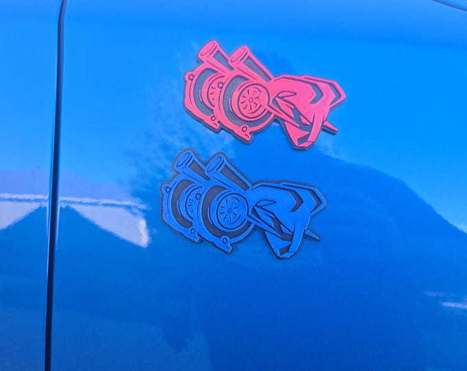 Boosted Decal Twin Turbo - Etsy