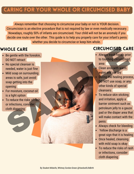 Baby Boy Diaper Care/ Circumcision Care/ Whole Baby Care/ Etsy