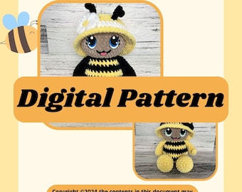 Buzzin Bee Crochet Pattern Low Sew Bee Crochet Pattern